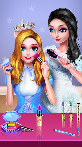 Android application Alice Makeup Salon: face games screenshort