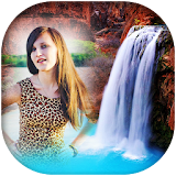 Waterfall multi Photo Frame icon