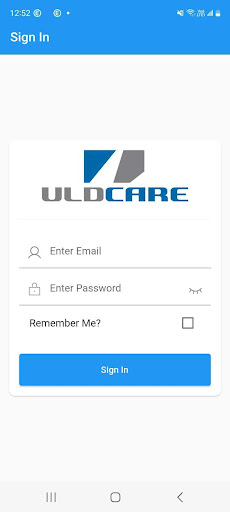 Android application ULD Care screenshort