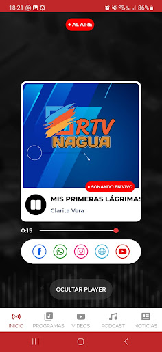 Nagua RTV Screen 3