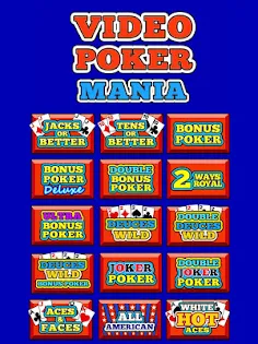 Video Poker Mania - Screenshot 4