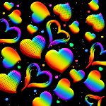 Cover Image of Скачать Shine Rainbow Love - Wallpaper  APK