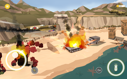 Screenshot Ace bomber WW2 Warplanes games
