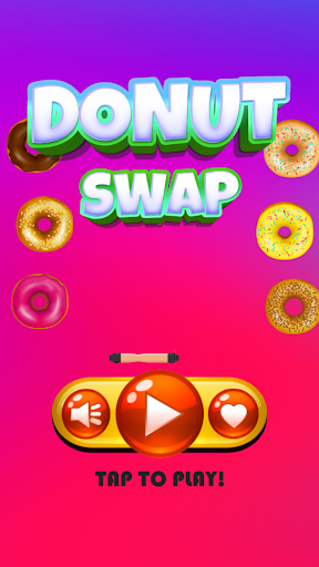 Android application Donut Swap screenshort