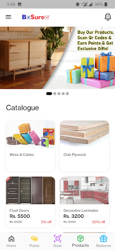 BSure Rewards Screen 2