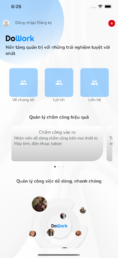 Android application DoWork screenshort