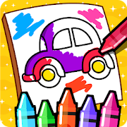 Cars Coloring Book for Kids - Doodle, Paint & Draw