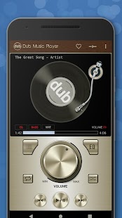 Dub Music Player – Captura de tela do MP3 player