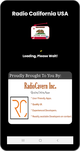 Android application Radio California USA screenshort
