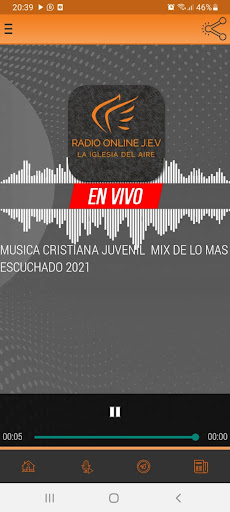 Radio Online J.E.V Screen 2