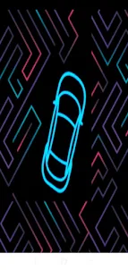 DH Neon Car Maze