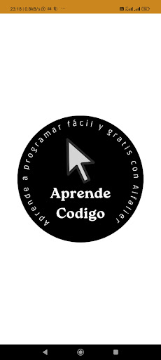 Android application Aprende código con Alfalier screenshort