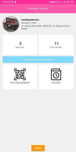 CLS Cashier Screen 2
