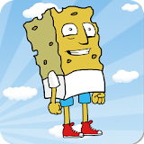 Cheese Bob eats sponge icon
