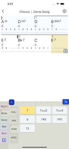 Dom7 Chord Charts Screen 2
