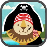 Pirate Preschool Puzzle Game icon