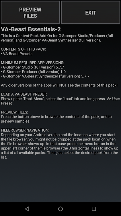 VA-Beast Essentials-2 - 3.3.1 - (Android)