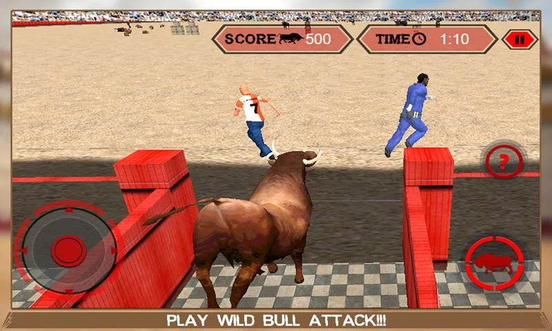 Simulador de ataque de equitação em touro bravo real 3D lutador jogos de  arcade para crianças::Appstore for Android