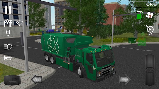 Trash Truck Simulator APK + MOD [Unlimited Money and Gems] 2
