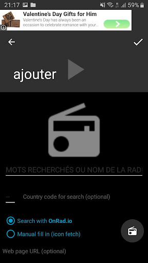 Radio Cameroun Screen 3