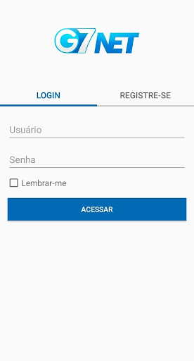 Android application G7 Net Mobile screenshort
