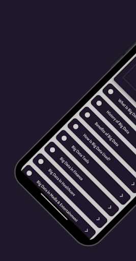Android application Big data screenshort