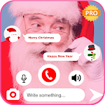 Cover Image of ดาวน์โหลด talk with santa-Fake call and fake Chat PRANK 1.0 APK