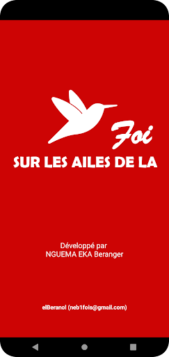 Android application Sur les ailes de la foi screenshort