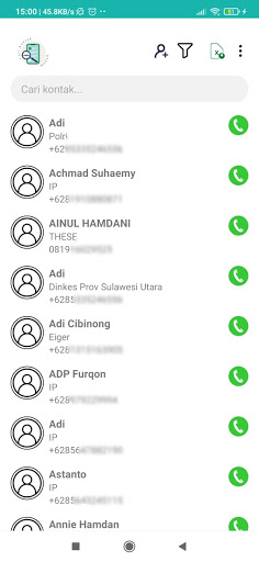 Kontak P2MKJN Screen 3