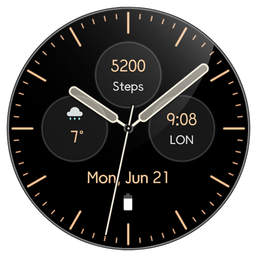 Awf Modern Analog - watch face