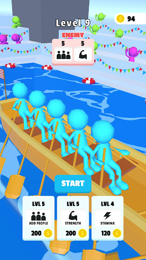 Rowing Battle Screen 2