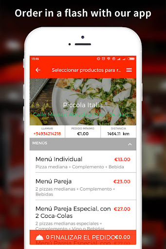 Android application Piccola Italia screenshort