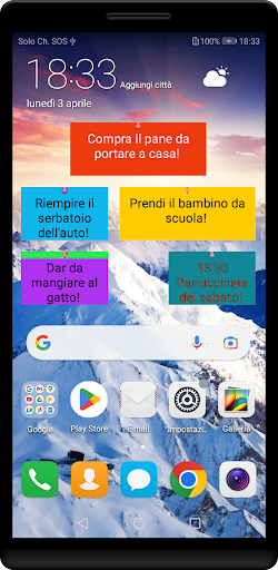 Anteprima dell'app