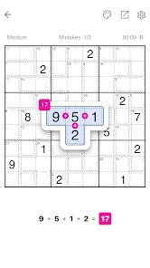 Killer Sudoku - Sudoku Puzzle 1