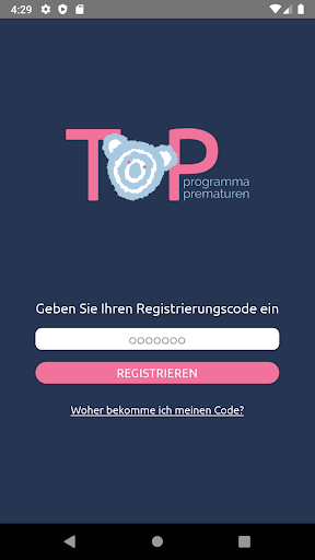Android application TOPprogramma screenshort