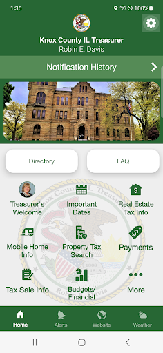 Android application Knox County Treasurer IL screenshort
