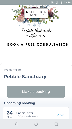 Android application Pebble Sanctuary screenshort