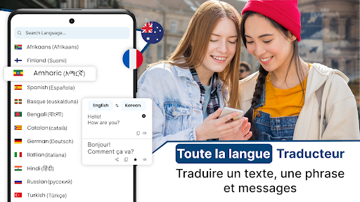 Aperçu de l'application