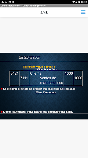 Cours Facturations - Comptabil Screen 2