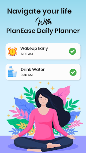 Android application Daily Routine Planner PlanEase screenshort