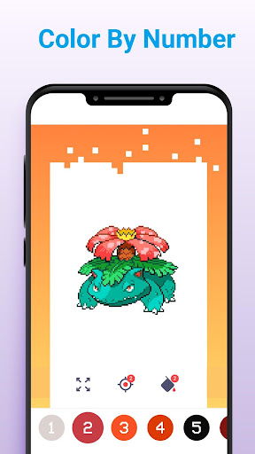 Pokepix Color Number - Pixel Art Maker