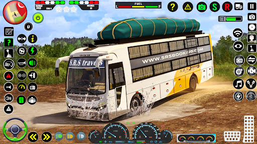 Euro Bus Driving Coach Bus Screen 2
