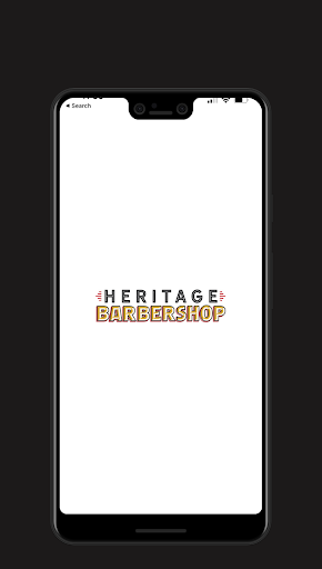 Android application Heritage Barbershop screenshort