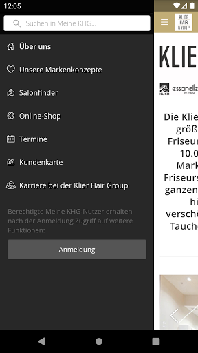 Meine KHG Screen 2