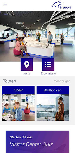 Android application VisitFRA screenshort