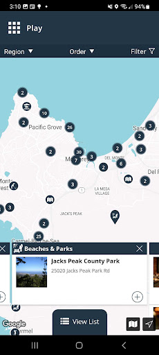Screenshot of See Monterey
