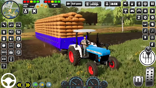 Indian Tractor Farming Game