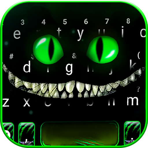 Neon Scary Smile Theme