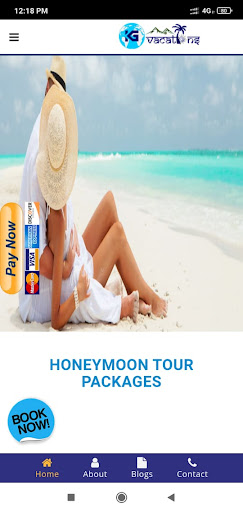 KG Vacations Screen 2