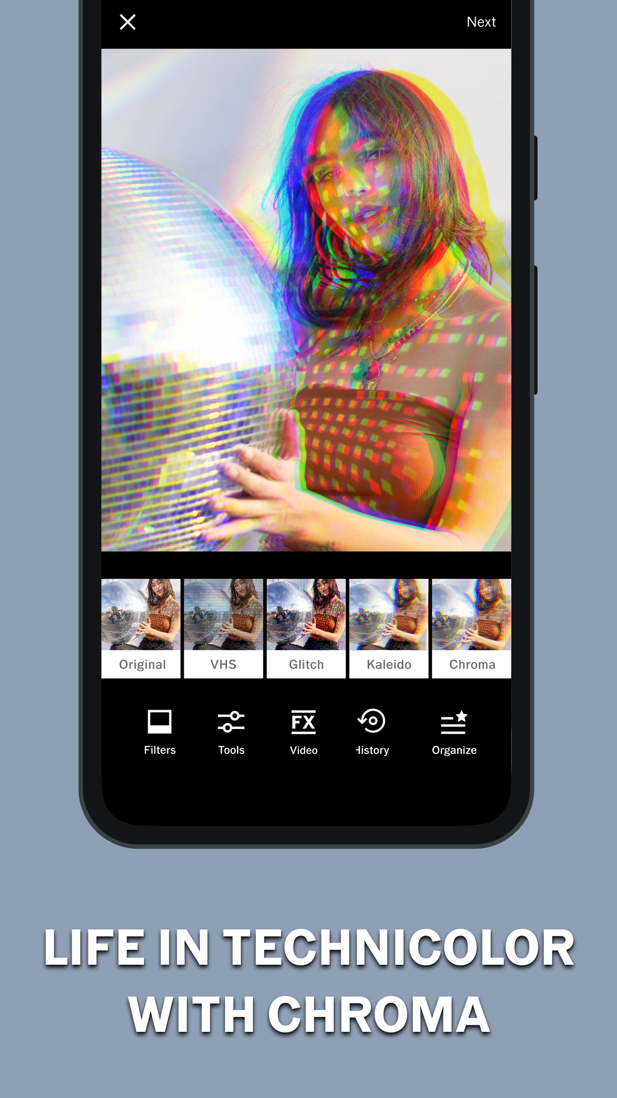 Android application VSCO: Photo & Video Editor screenshort